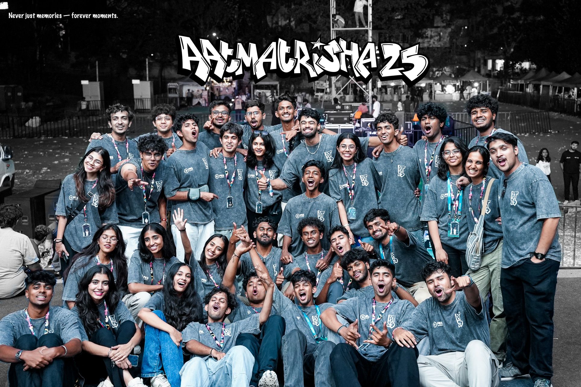 The Aatmatrisha 2025 student council team